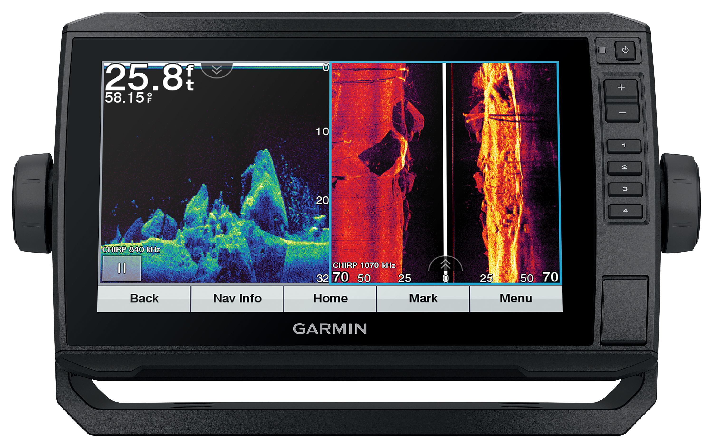 Garmin ECHOMAP UHD 93sv Touch-Screen Fish Finder/Chartplotter Combo ...